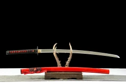 Alternative view of Crimson Eclipse - Katana Forjata Manual din 65Mn Spring Steel