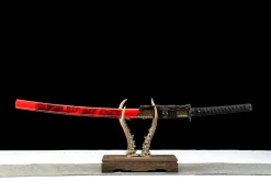 Scarlet Phantom - Katana Forjata Manual din 65Mn Spring Steel