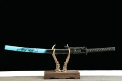 Dusk Fang - Katana Forjata Manual din Oțel carbon 1045