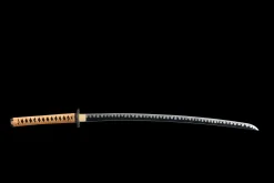 Lone Swan Shadow - Katana Forjata Manual din Oțel carbon 1045