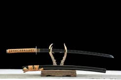 Alternative view of Night Wraith - Katana Forjata Manual din Oțel carbon 1045