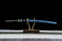 Azure Storm - Katana Forjata Manual din Oțel carbon 1065
