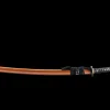 Colț în Spirală - Katana Forjata Manual din Oțel carbon 1065