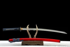 Alternative view of Crimson Edge - Katana Forjata Manual din Oțel carbon 1065