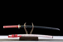 Alternative view of Crimson Tide - Katana Forjata Manual din Oțel carbon 1065