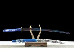 Alternative view of Frost Shadow - Katana Forjata Manual din Oțel carbon 1065
