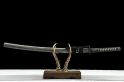 Ink Blossom - Katana Forjata Manual din Oțel carbon 1065