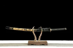 Jade Shadow - Katana Forjata Manual din Oțel carbon 1065