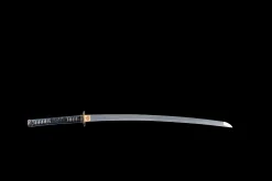 Alternative view of Rătăcitorul Nopții Roșii - Katana Forjata Manual din Oțel carbon 1065