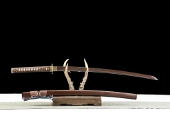 Alternative view of Silent Edge - Katana Forjata Manual din Oțel carbon 1065