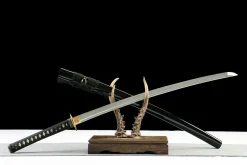 Steel Fang - Katana Forjata Manual din Oțel carbon 1065