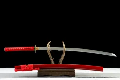 Alternative view of Vermilion Edge - Katana Forjata Manual din Oțel carbon 1065