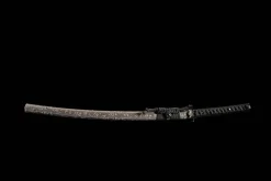 Alternative view of Dark Gold Shadow Break - Katana Forjata Manual din Oțel damasc