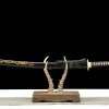 Dragon Amber - Katana Forjata Manual din Oțel damasc