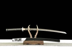 Alternative view of Frost Flower - Katana Forjata Manual din Oțel damasc