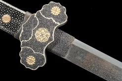 Damascus Iron - Chinese Dao Forjata Manual din Oțel damasc premium
