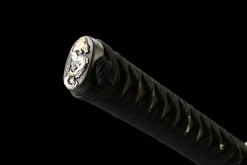 Night Steel - Katana Forjata Manual din Oțel damasc premium