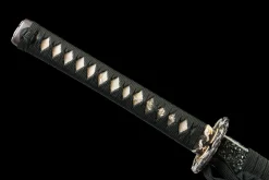 Alternative view of Night Steel - Katana Forjata Manual din Oțel damasc premium