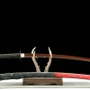 Tsukuyomi - Katana Forjata Manual din Oțel damasc