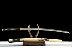 Alternative view of Dark Cloud Slash - Katana Forjata Manual din Oțel T10
