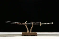 Dragon Palace - Katana Forjata Manual din Oțel T10