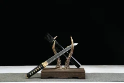 Fluxul de Aur Carmin - Katana Forjata Manual din Oțel T10