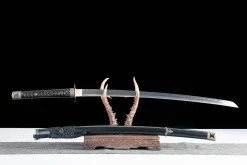 Alternative view of Lama Inversată - Katana Forjata Manual din Oțel T10