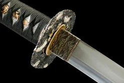 Obsidian Roar - Katana Forjata Manual din Oțel T10
