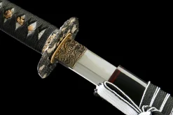 Alternative view of Obsidian Roar - Katana Forjata Manual din Oțel T10