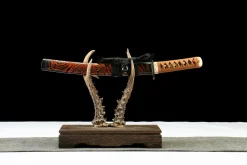 Alternative view of Shadow Carve Set - Katana Forjata Manual din Oțel T10