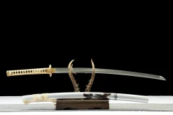Alternative view of Silver Tide - Katana Forjata Manual din Oțel T10