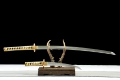 Silver Tide Set - Katana Forjata Manual din Oțel T10