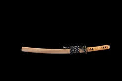 Trecerea Compasiunii - Wakizashi Forjata Manual din Oțel carbon 1065