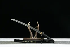 Alternative view of Golden Kirin - Wakizashi Forjata Manual din Oțel forjat manual