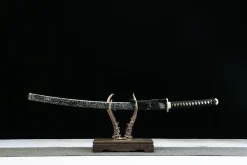 Starlight Radiance - Wakizashi Forjata Manual din Oțel T10